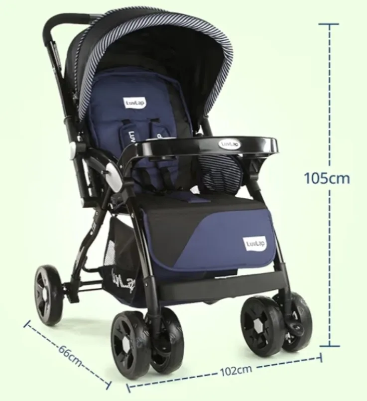GALAXY STROLLER BLACK 18257 thumbnail 2