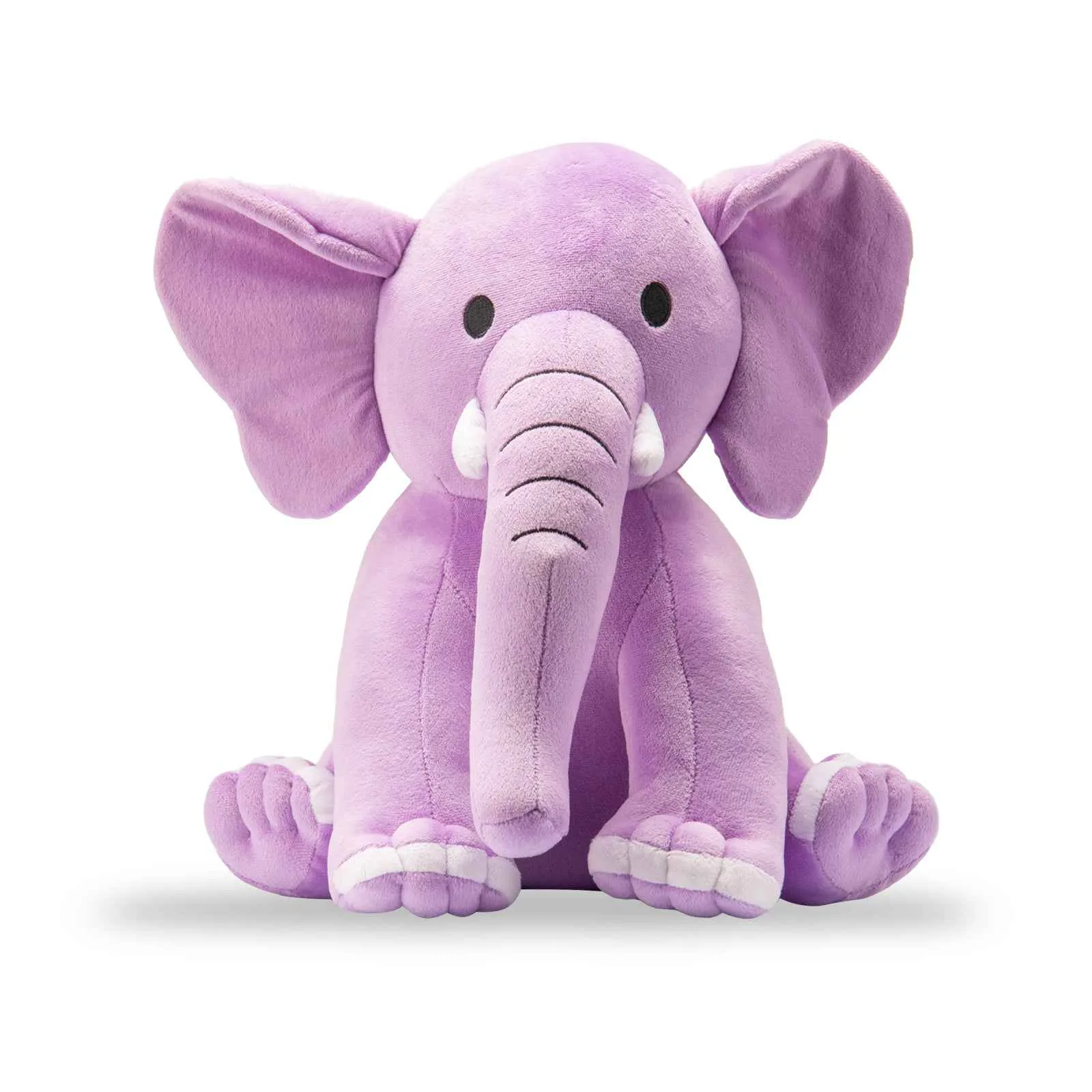 Elephant Plush Toy - Soft Sitting Elephant Toy view 1