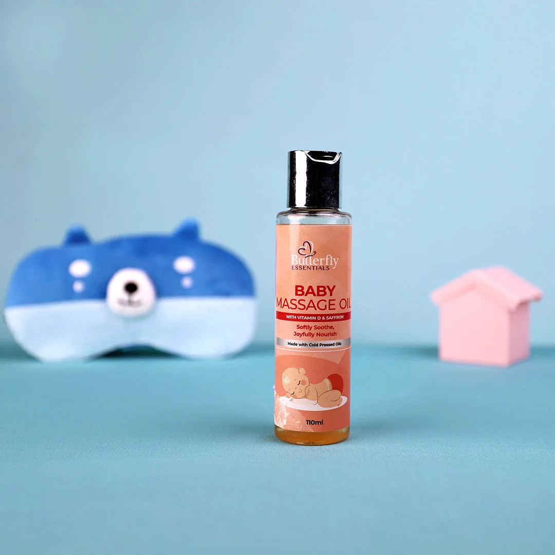 Baby Massage Oil - Natural Soothing Oil for Gentle Infant Skin Care view 1